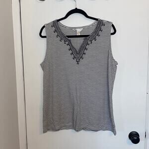Christopher & Banks Sleeveless Size XL